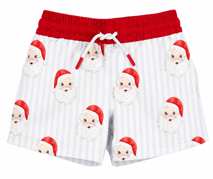 Santa Swim trunks