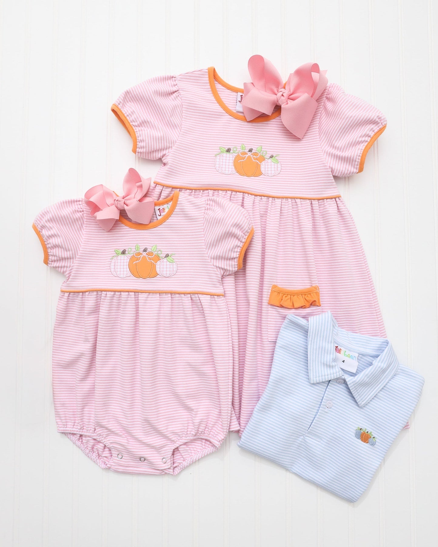 Harvest Trio Ruffle Pocket Dress