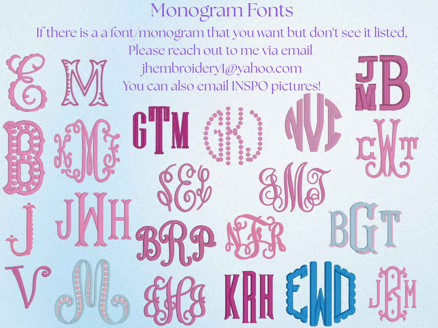 Monograms