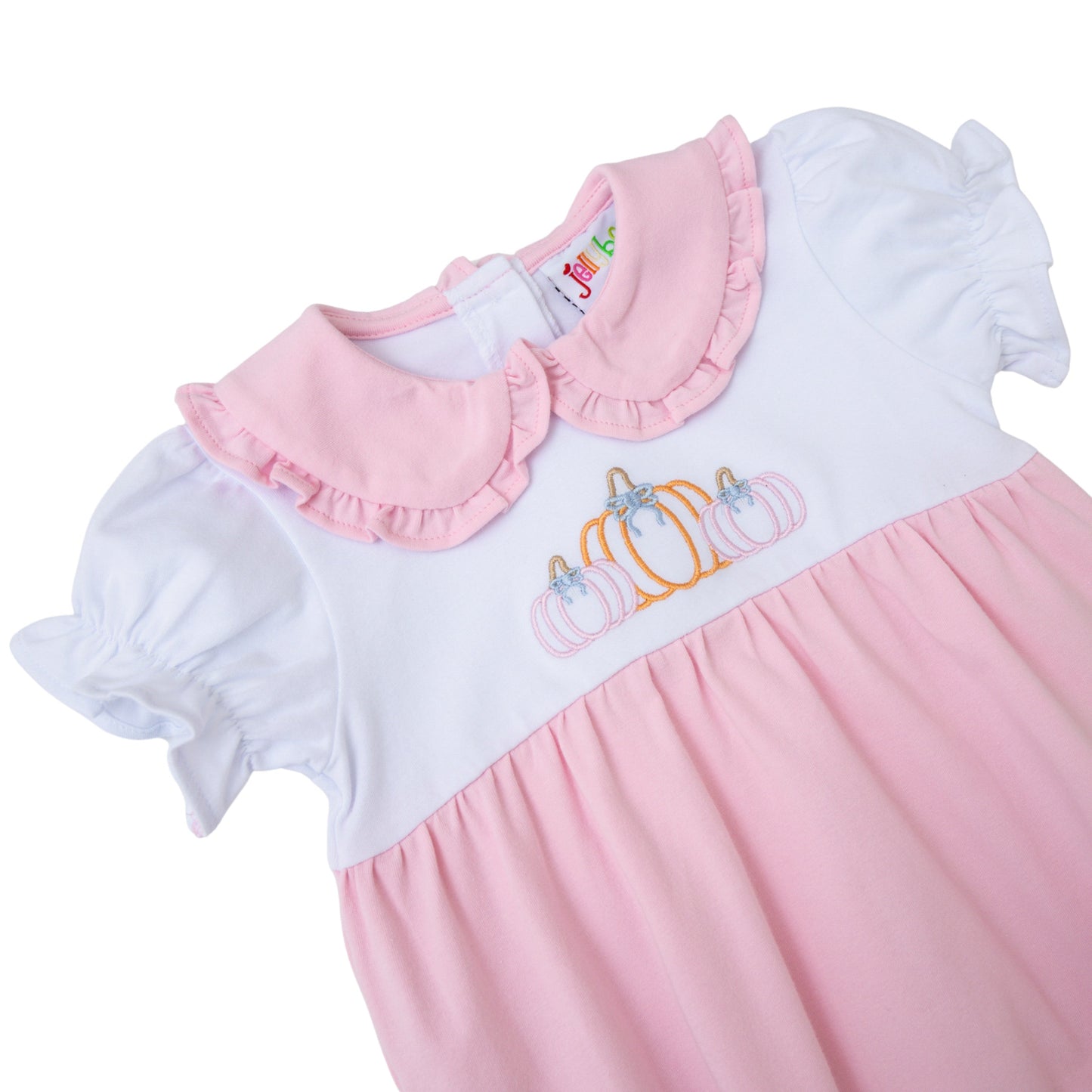 Proper Pumpkins Ruffle Collar Bubble