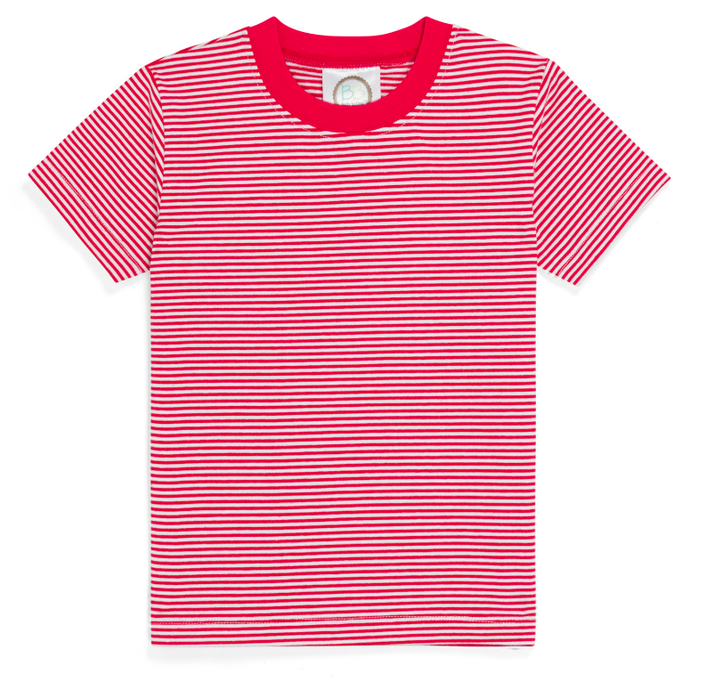 Red and White Stripe Bubbles and Shirts