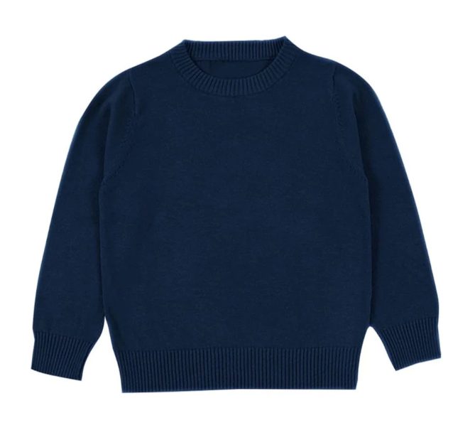 Lightweight Sweater- Navy