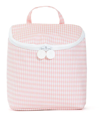 Gingham Taffy- Take Away Insulated Lunch Bag