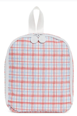 Classic Plaid Red-Bring It Insulated Lunch Bag