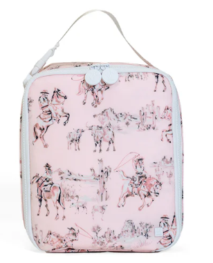 Cowgirl Toile- Insulated Lunch Bag