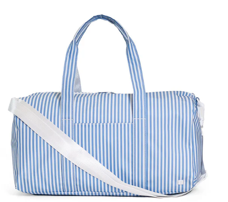 Pimlico Stripe Chambray-Weekender Duffel