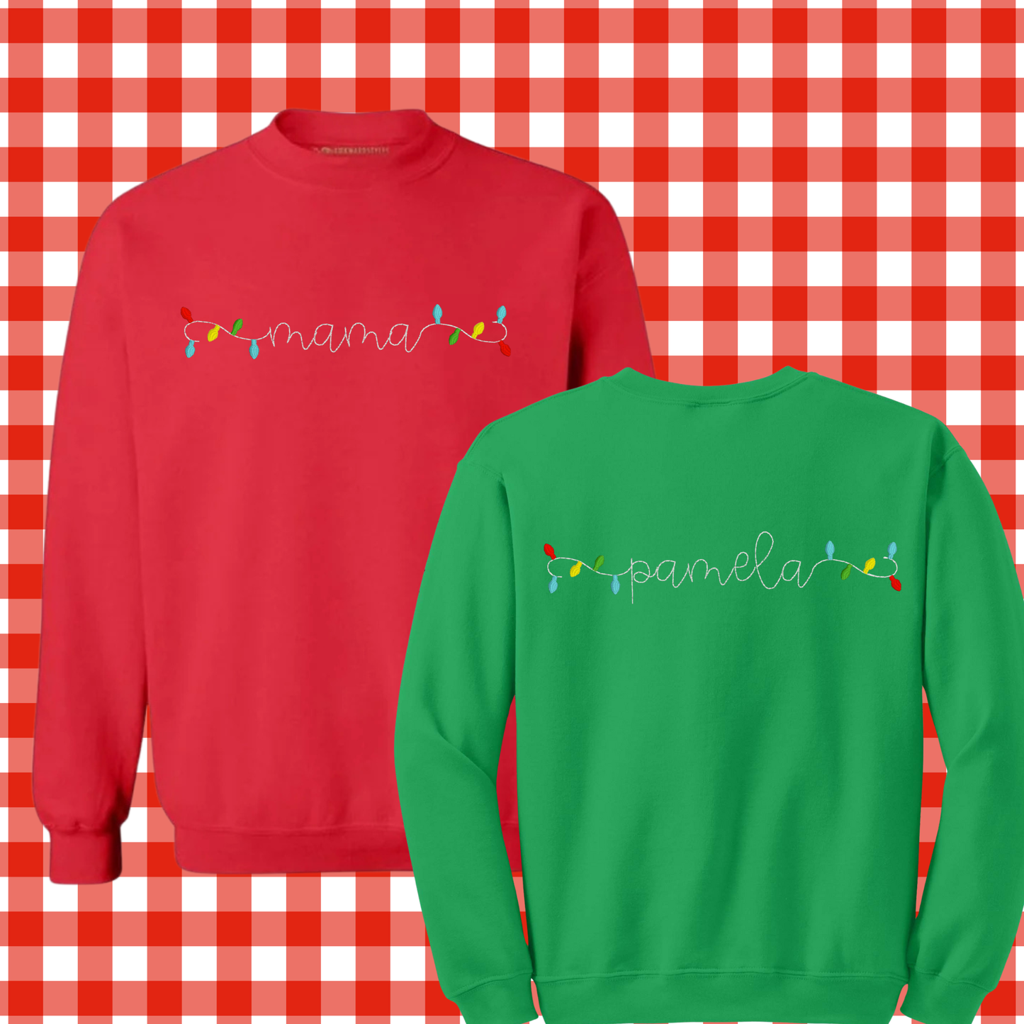Christmas Lights Sweatshirt