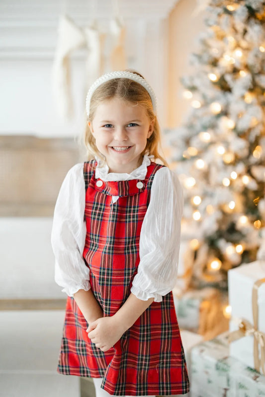 Plaid Dress Set