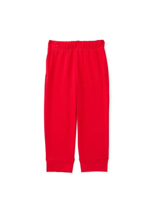 Red jogger pant