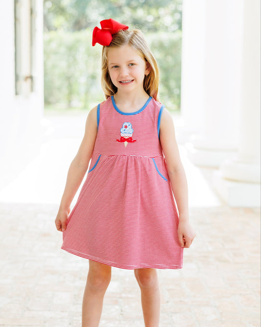 All American Scoops Pocket Dress