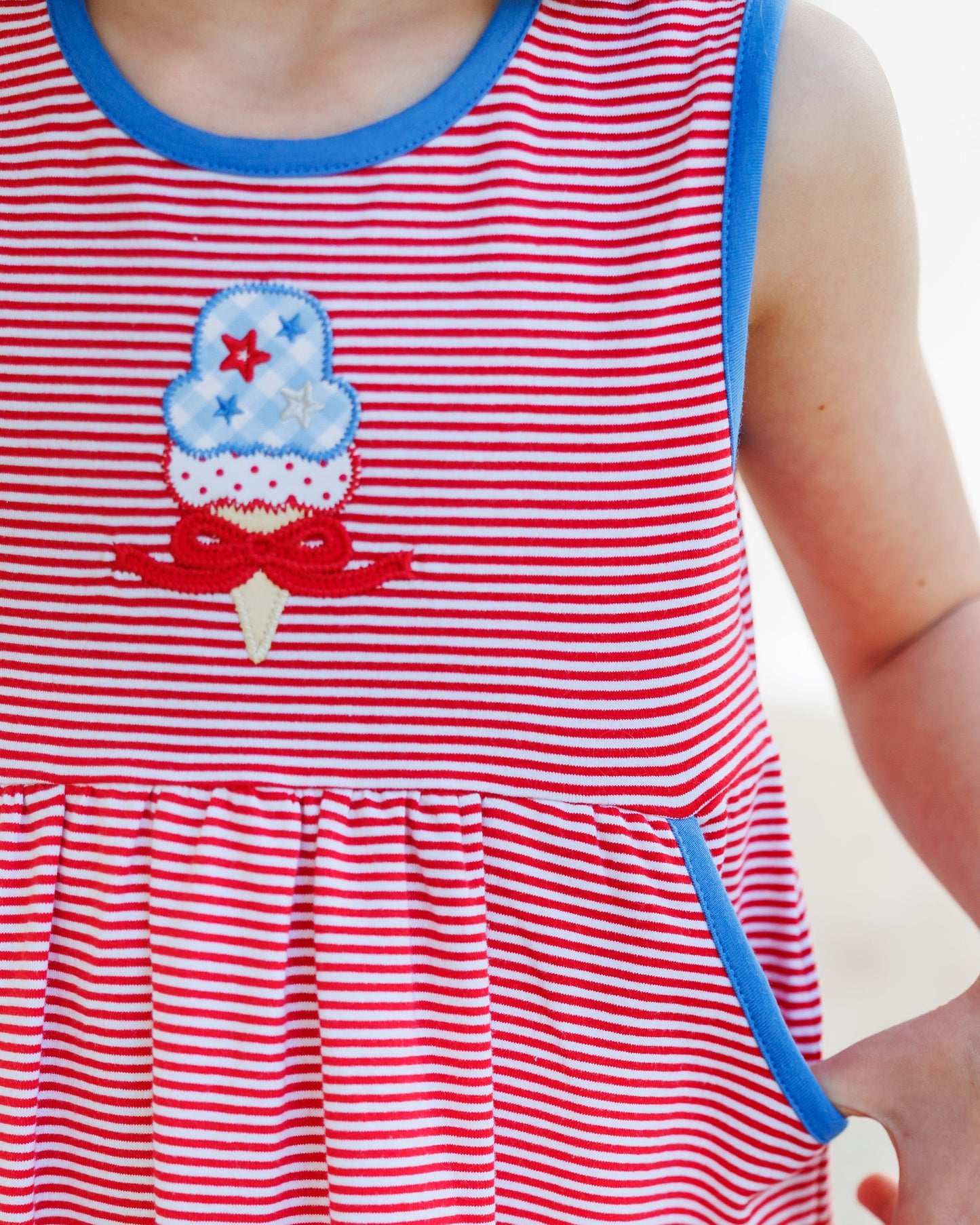 All American Scoops Pocket Dress