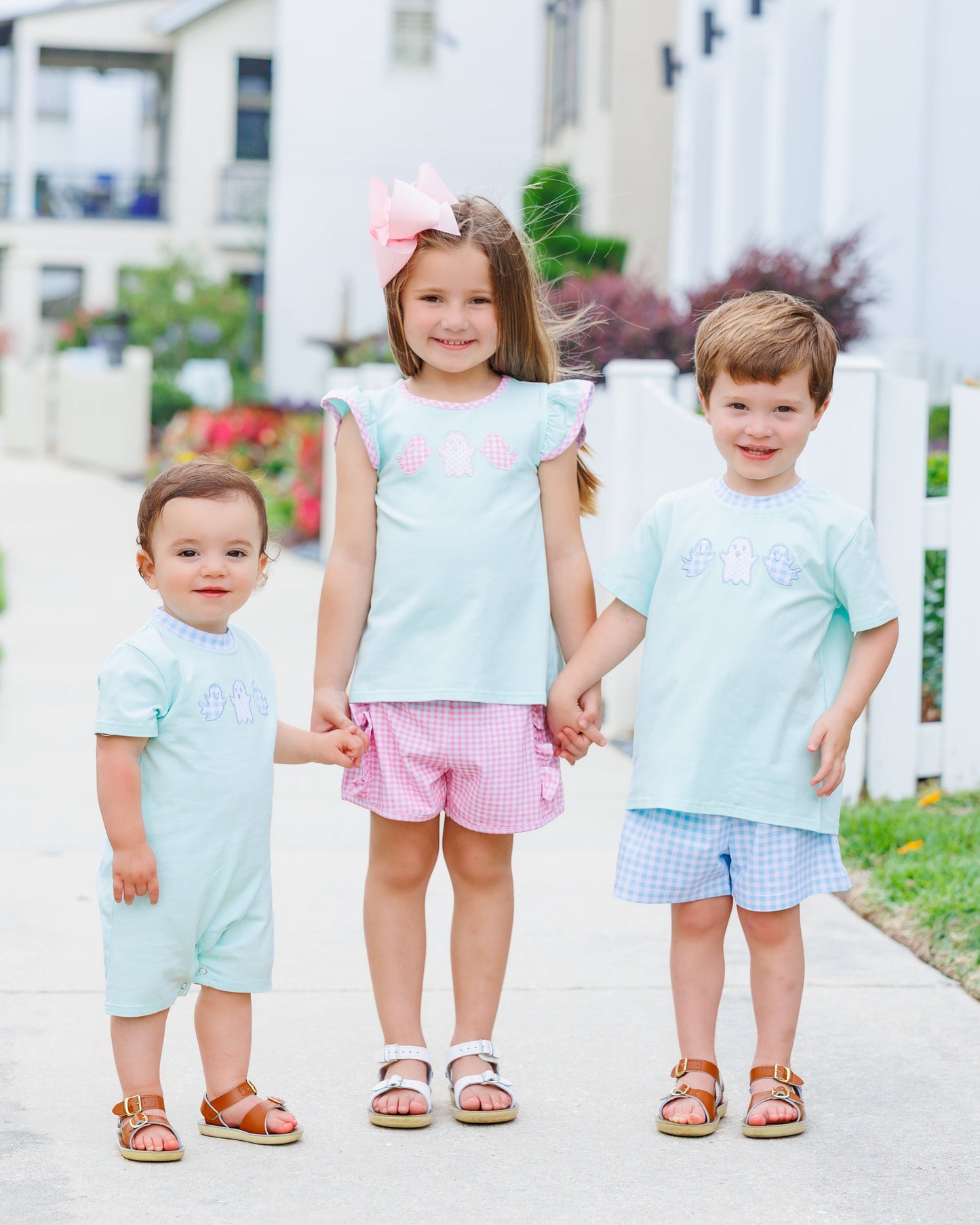 Boo Buddies Ruffle Short Set