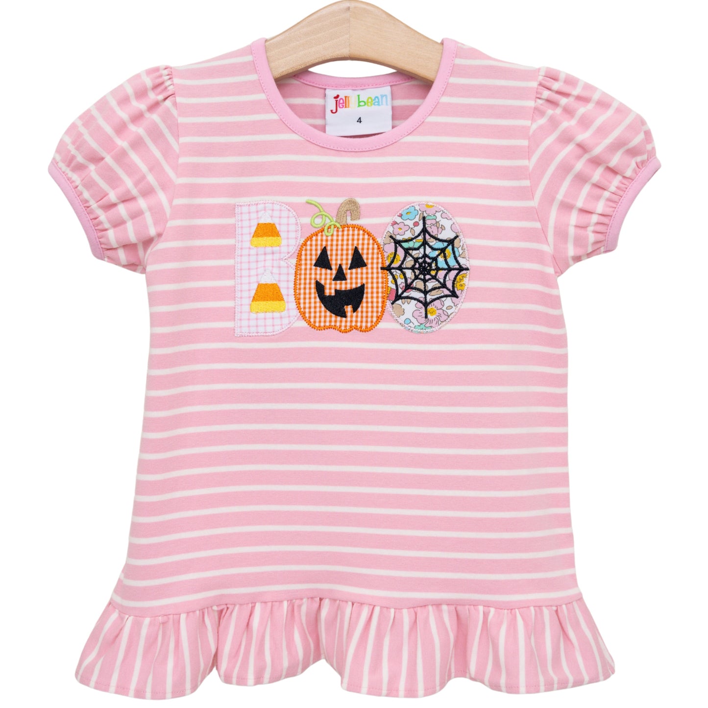 Boo Ruffle Top