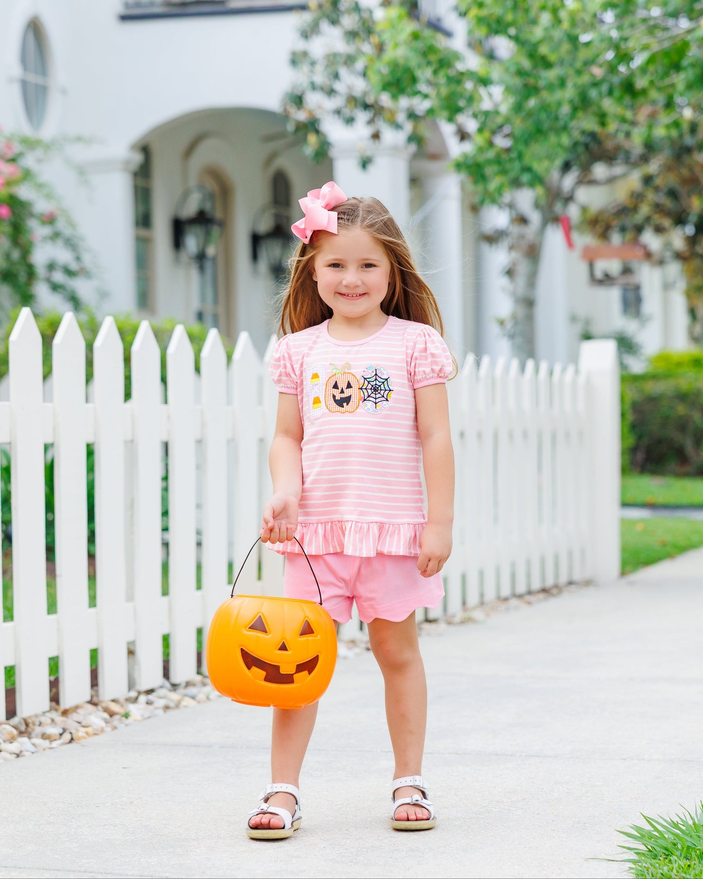Boo Ruffle Top