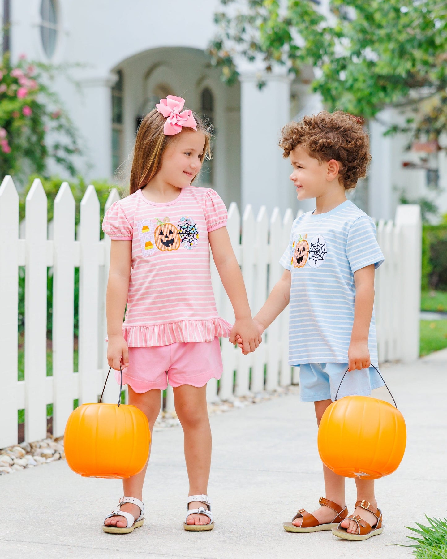 Boo Ruffle Top
