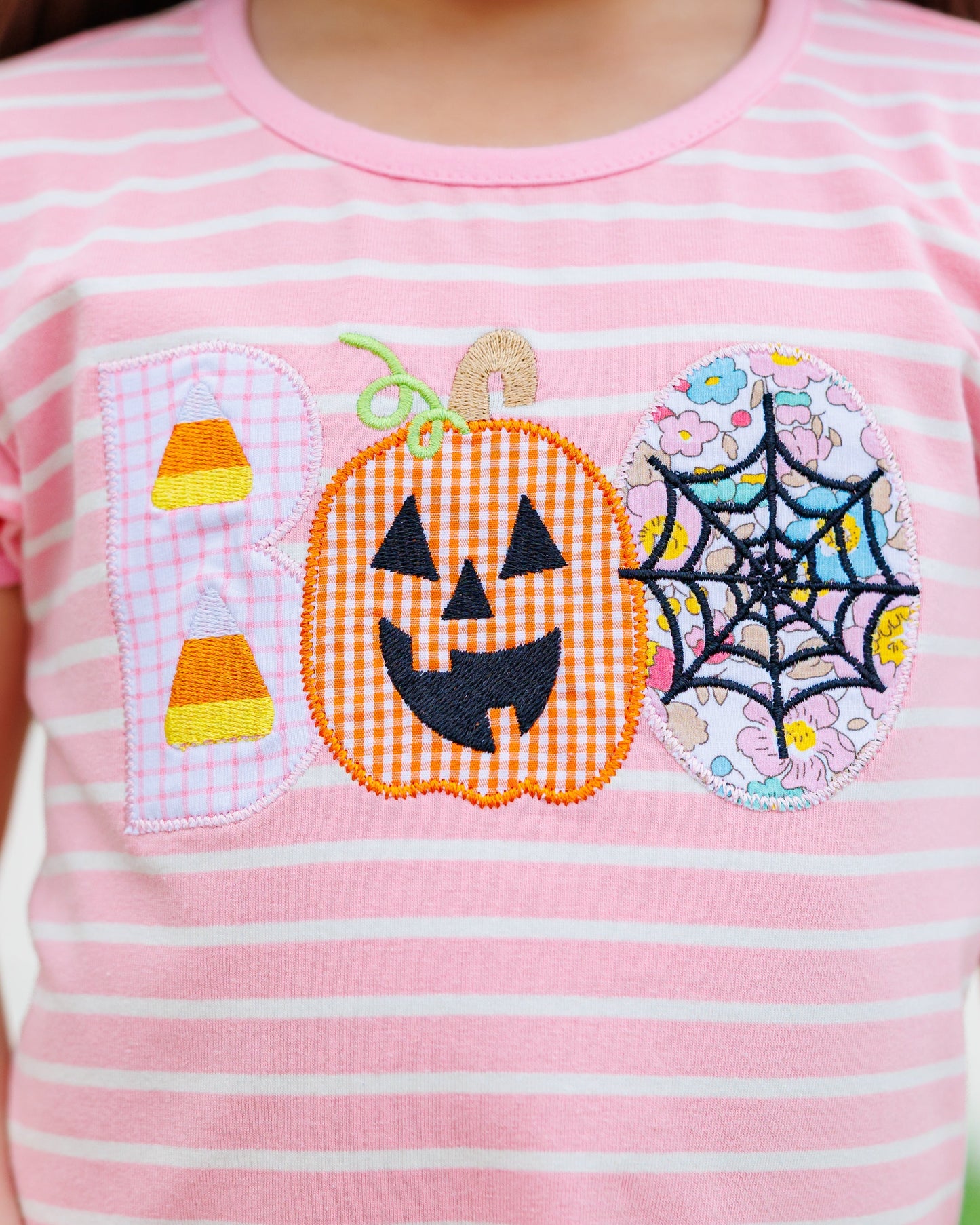 Boo Ruffle Top