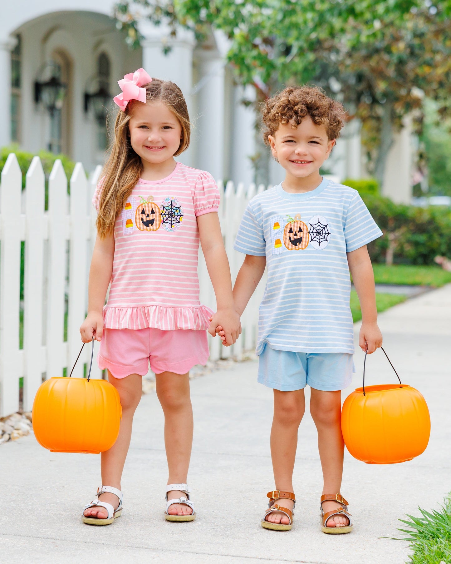 Boo Ruffle Top