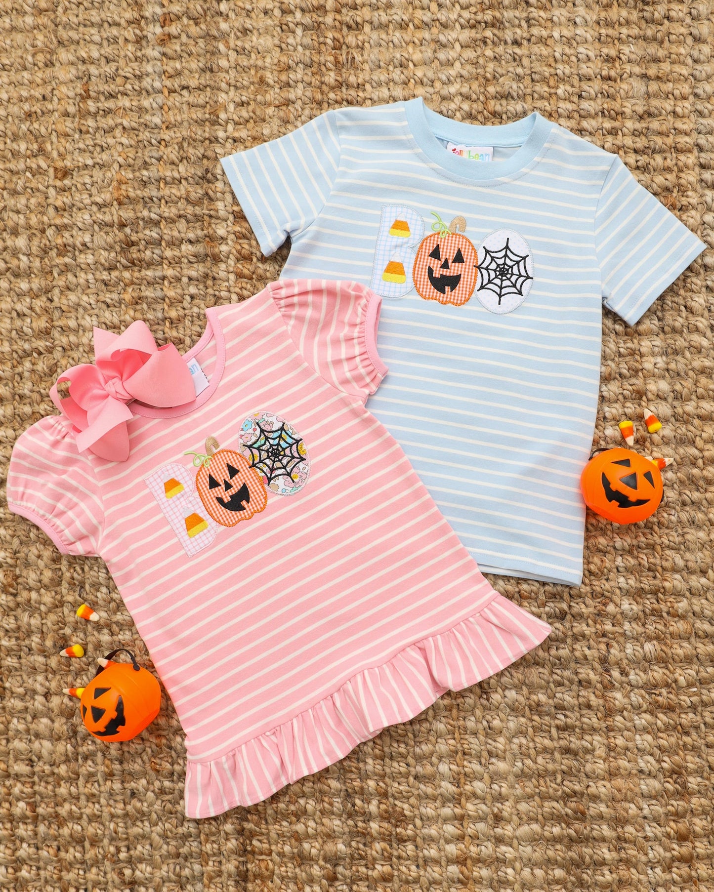 Boo Ruffle Top