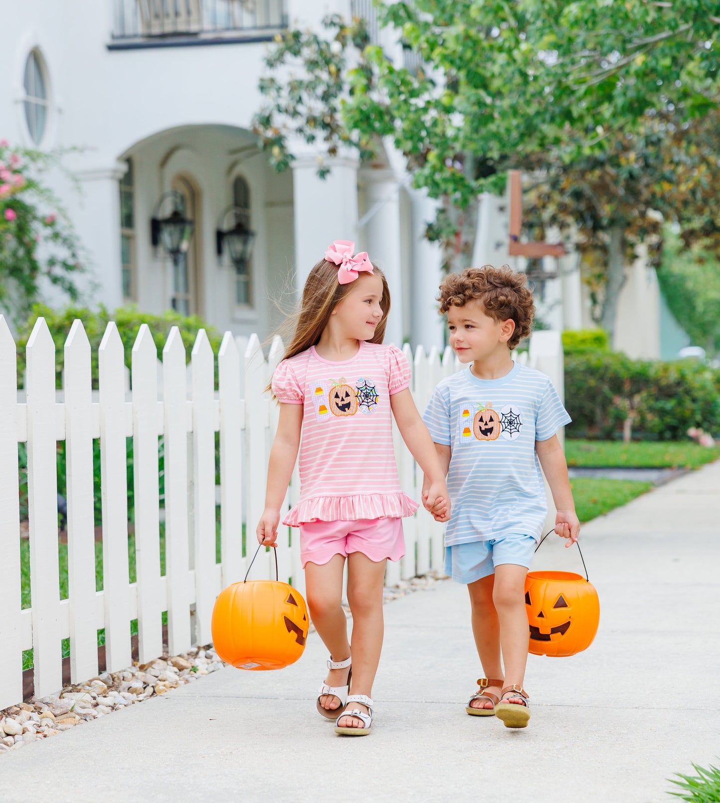 Boo Ruffle Top