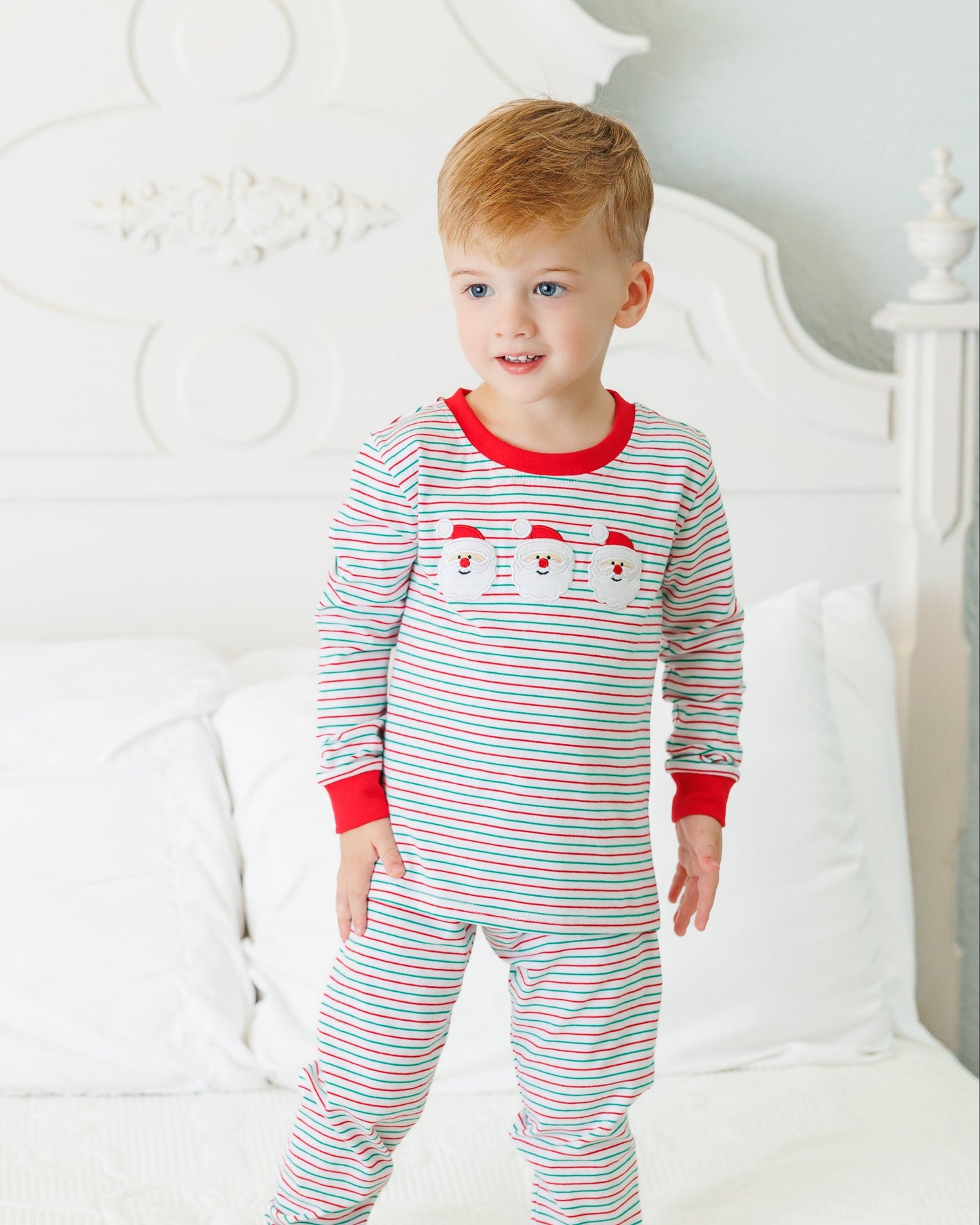 Christmas Candy Stripe Santa  Set