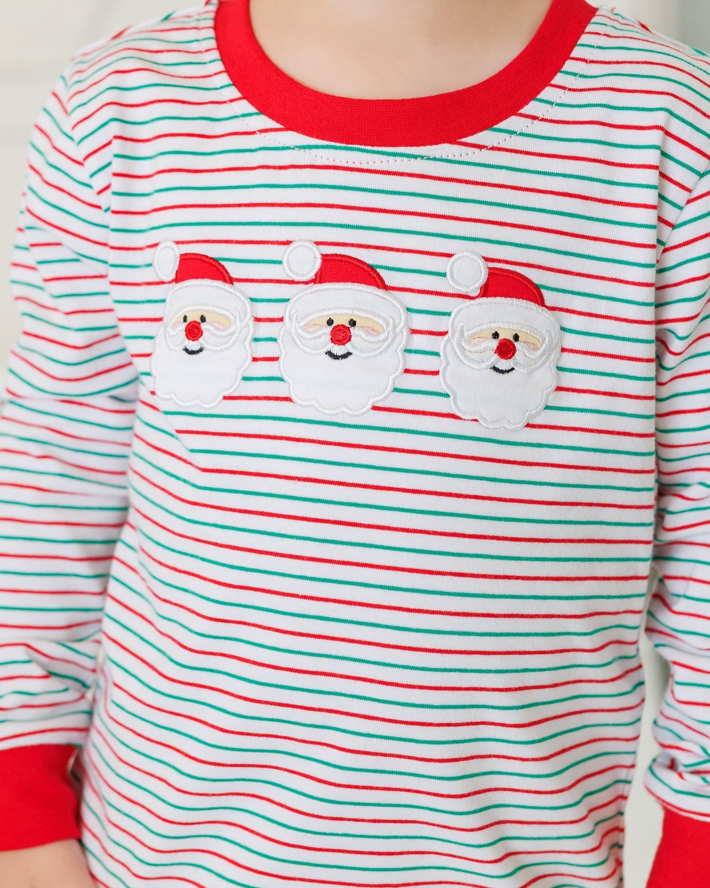 Christmas Candy Stripe Santa  Set