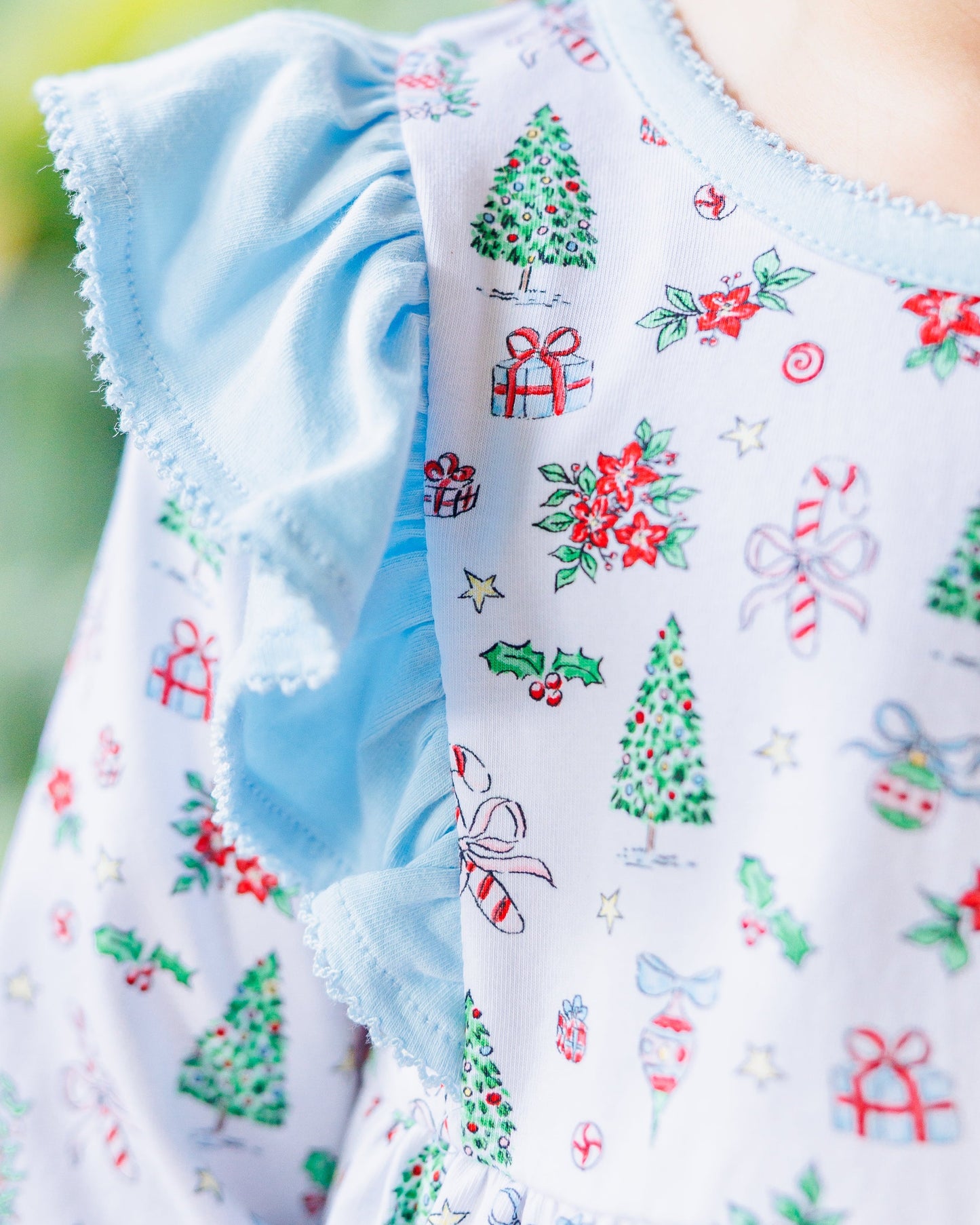 Christmas Tidings Frances Romper