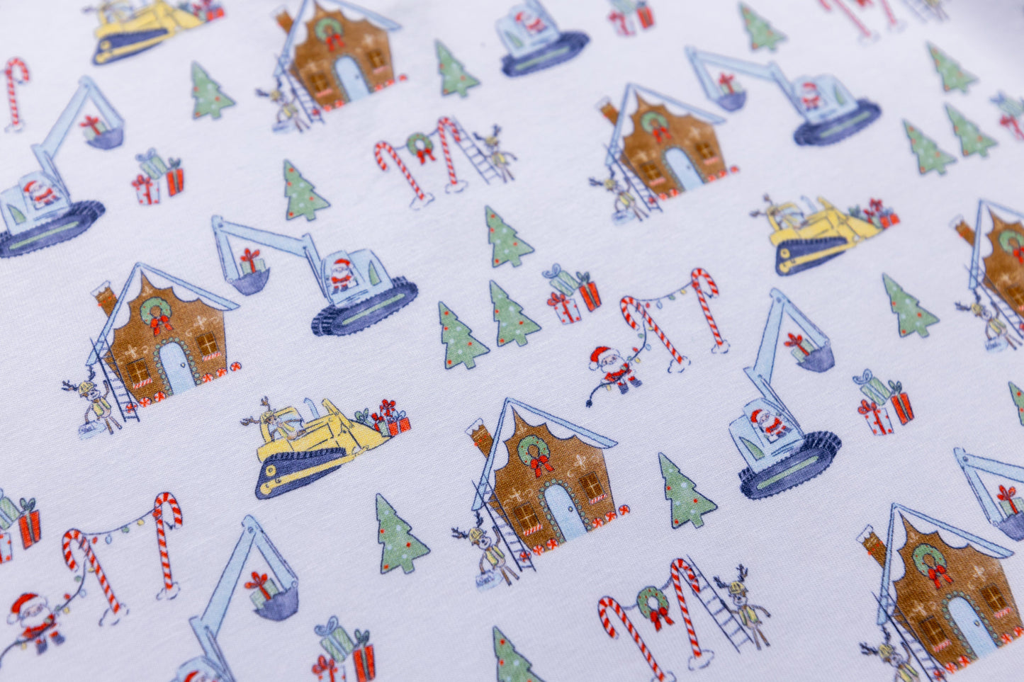 Constructing Christmas Patrick Romper