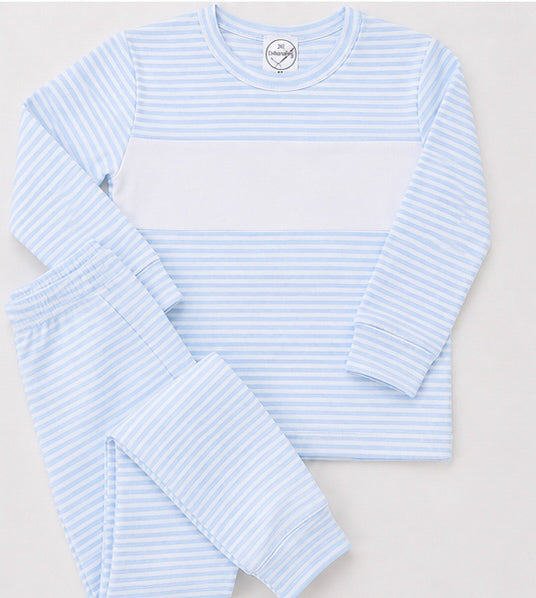 Custom Unisex Stripe Jogger Sets