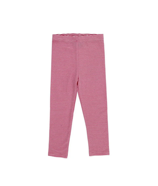 Red stripe leggings
