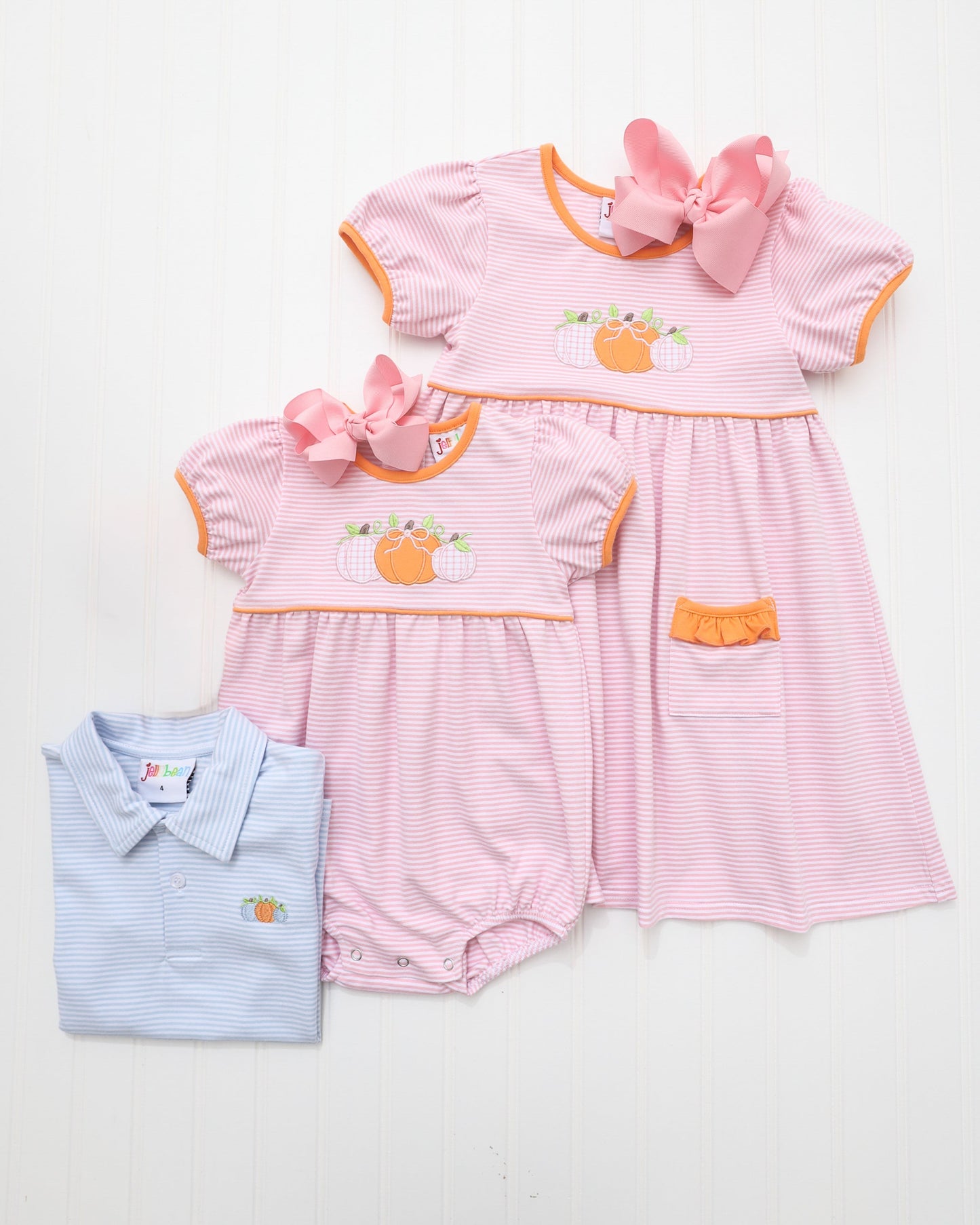 Harvest Trio Ruffle Pocket Dress