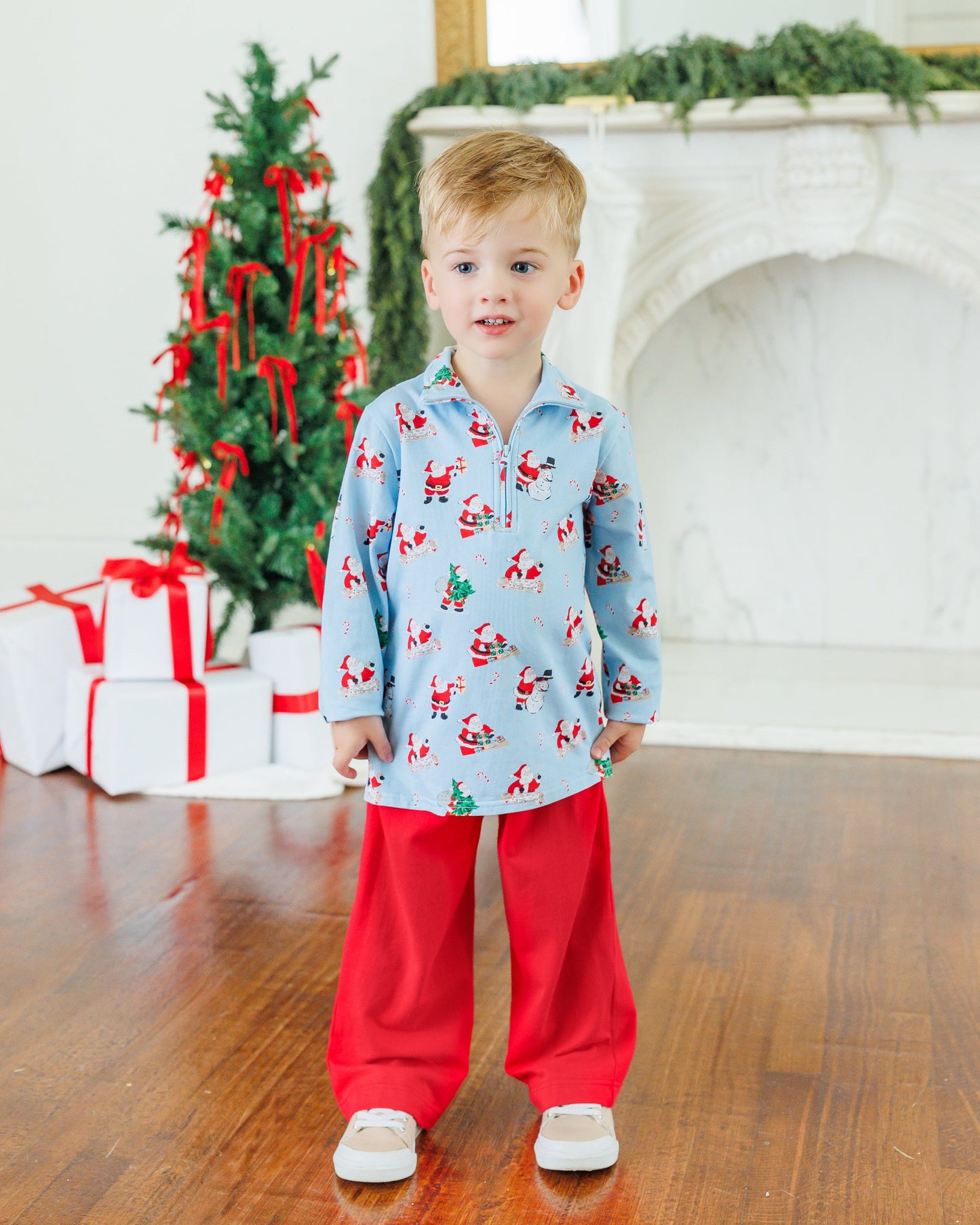 Here Comes Santa Claus Evan Pullover