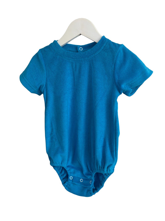 Terry Cloth Cobalt Blue Bubble