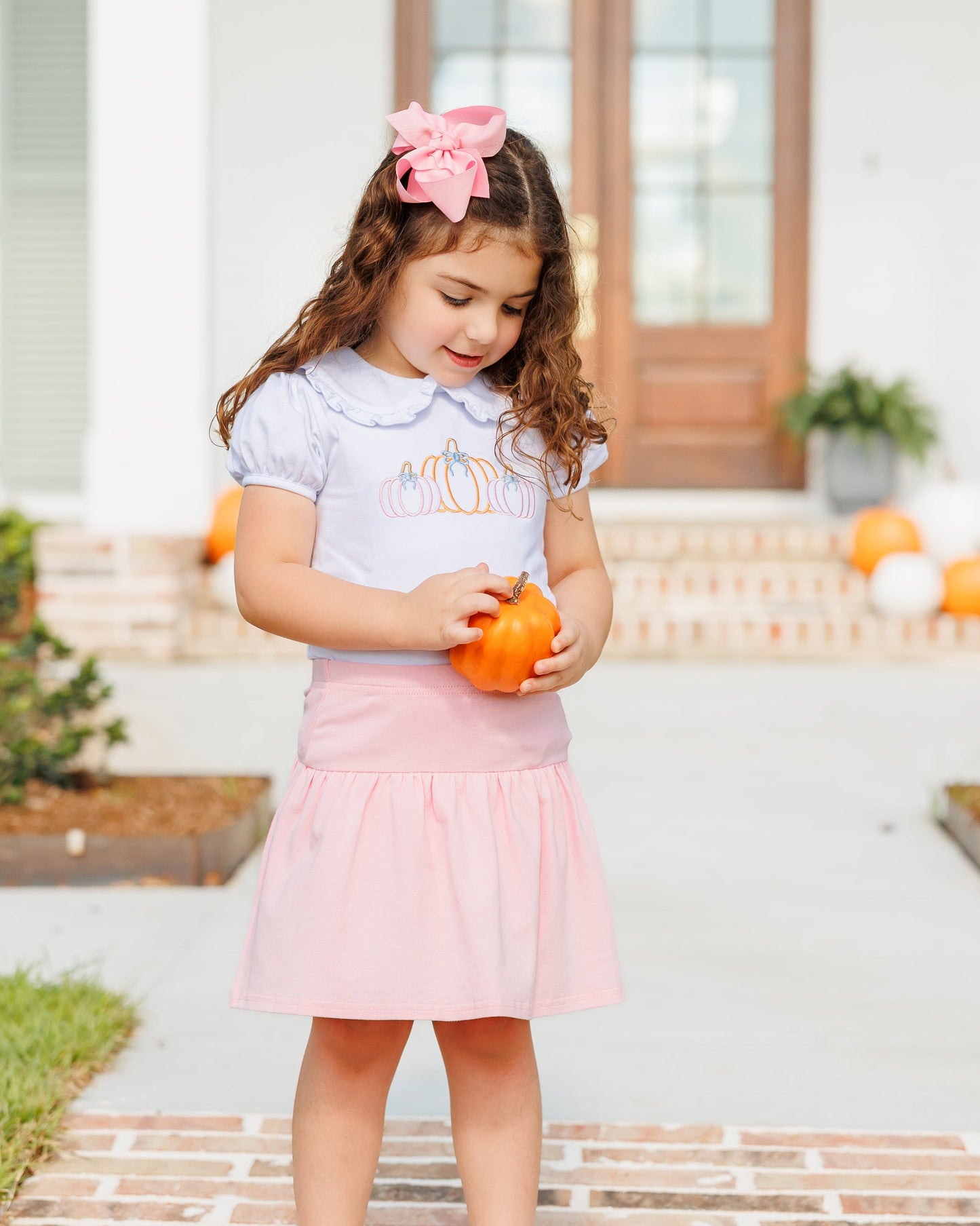 Proper Pumpkins Skort Set