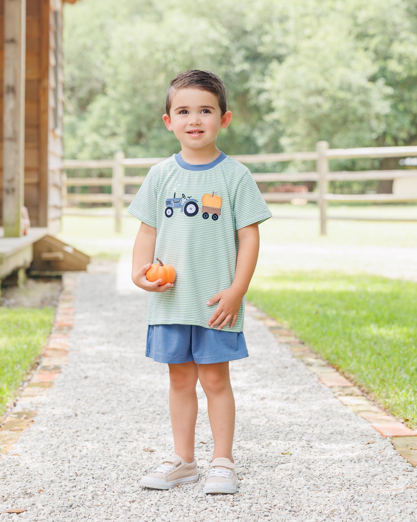 Pullin Pumpkins Short Set