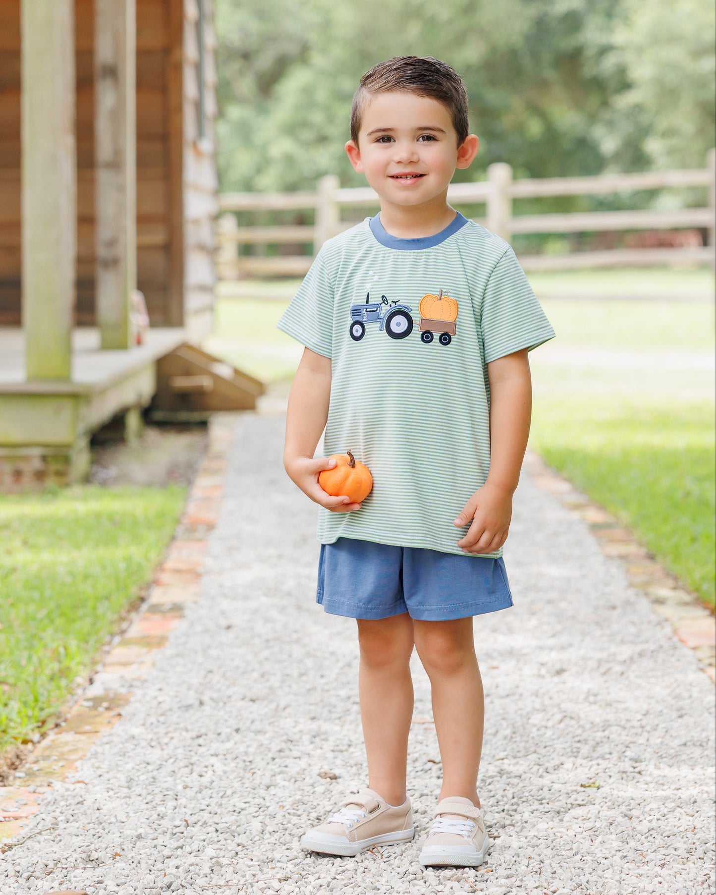 Pullin Pumpkins Short Set