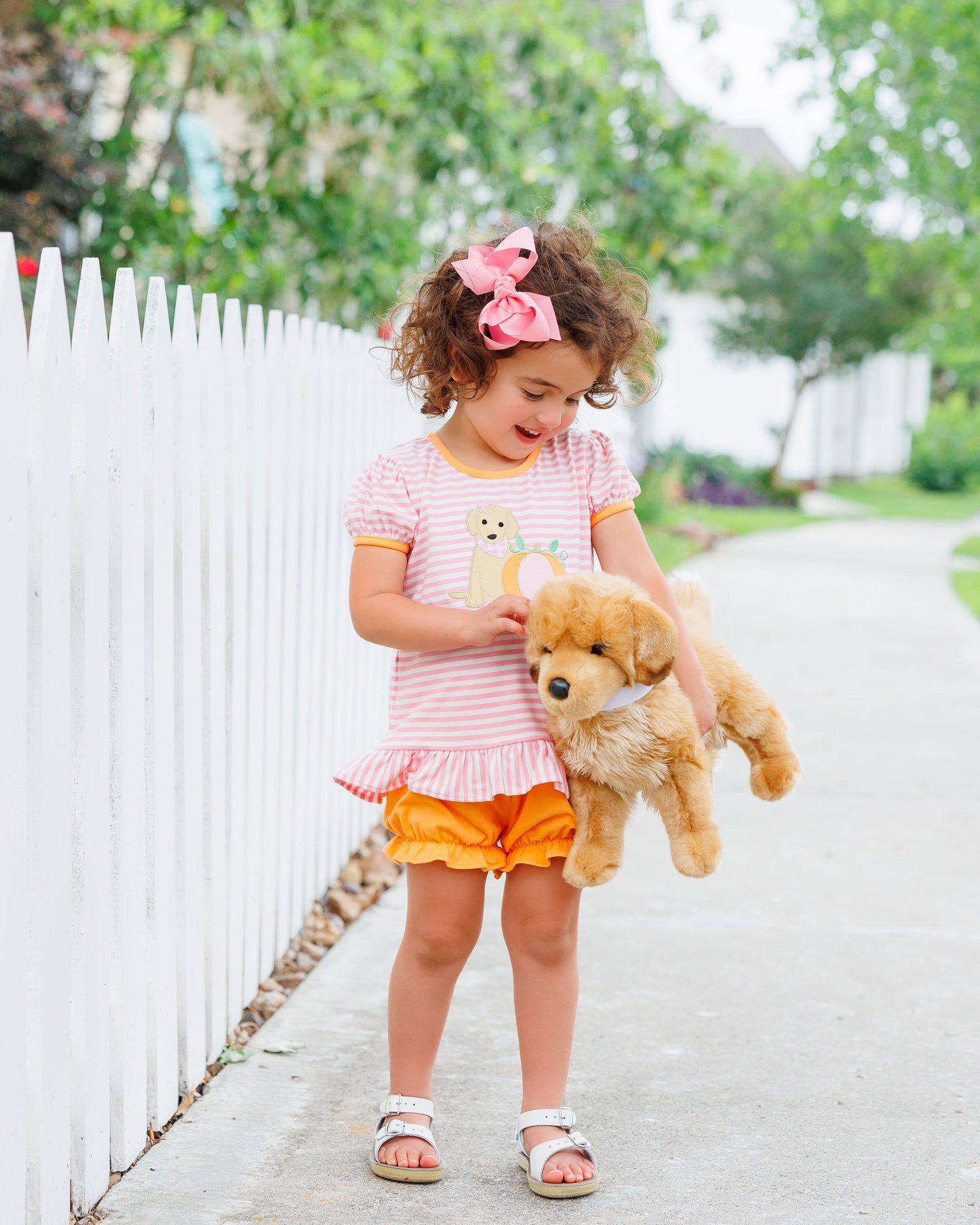Pumpkins and Paws Bloomer Set