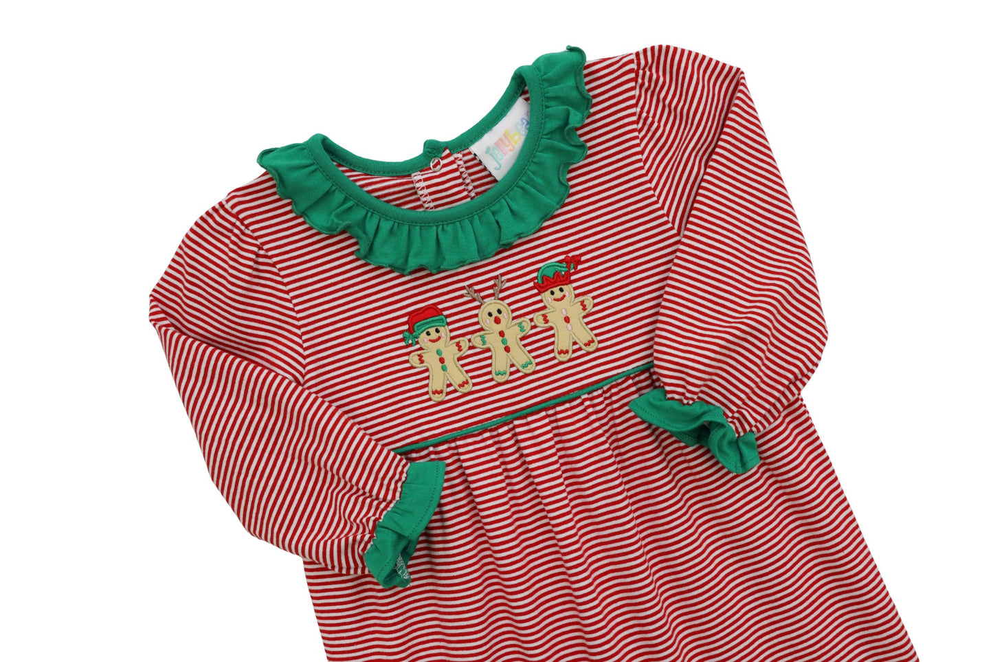 Santa's Sweet Helpers Ruffle Romper