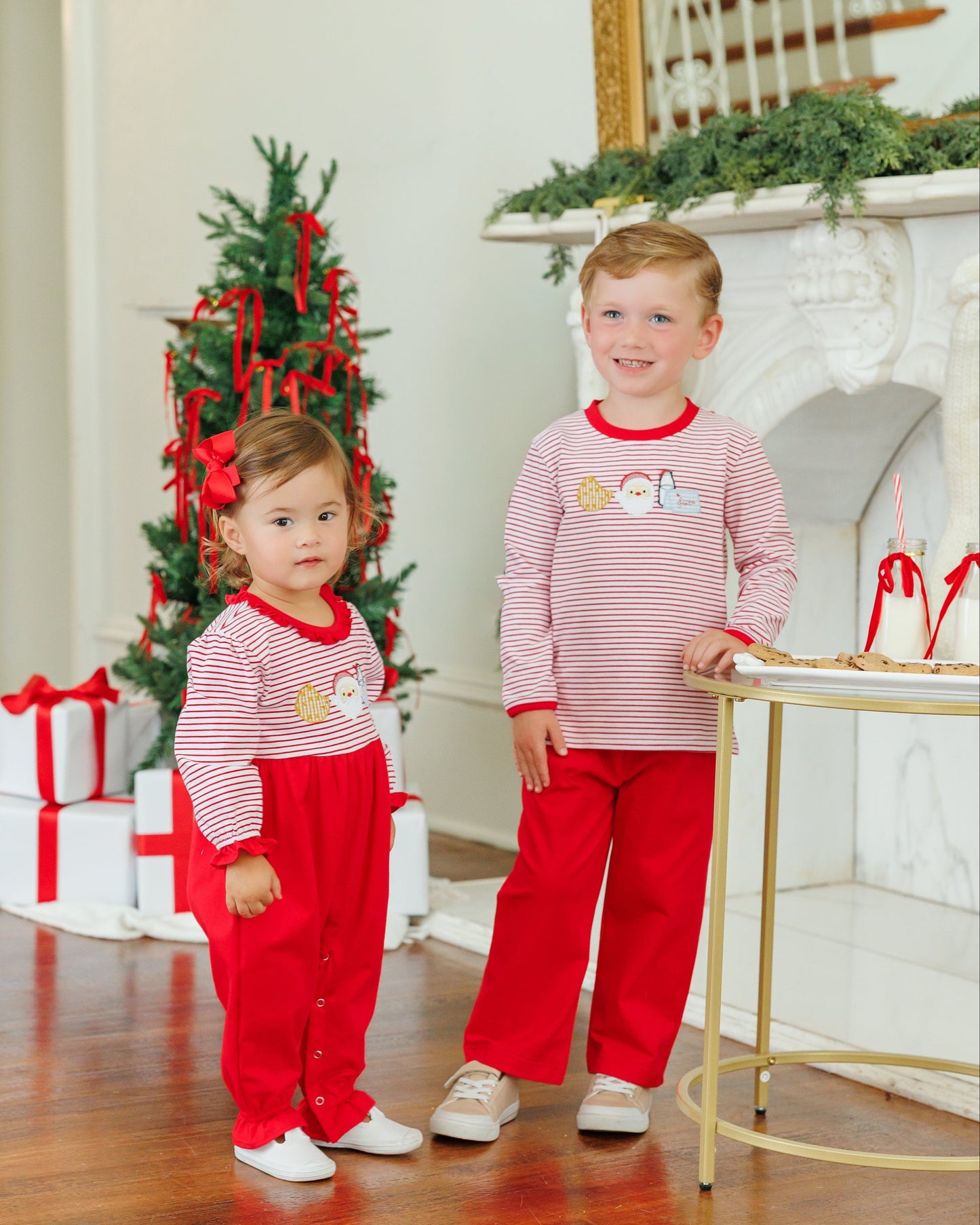 Santa's Treats Ruffle Romper