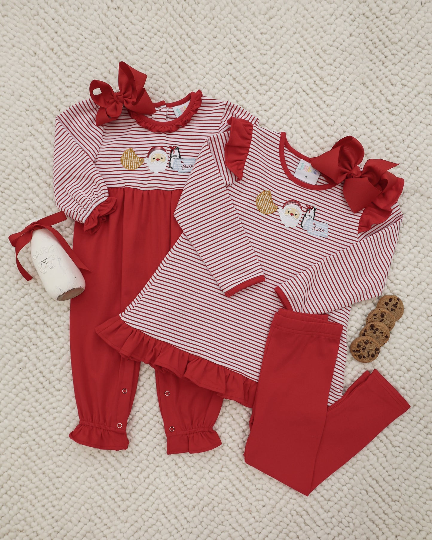Santa's Treats Ruffle Romper