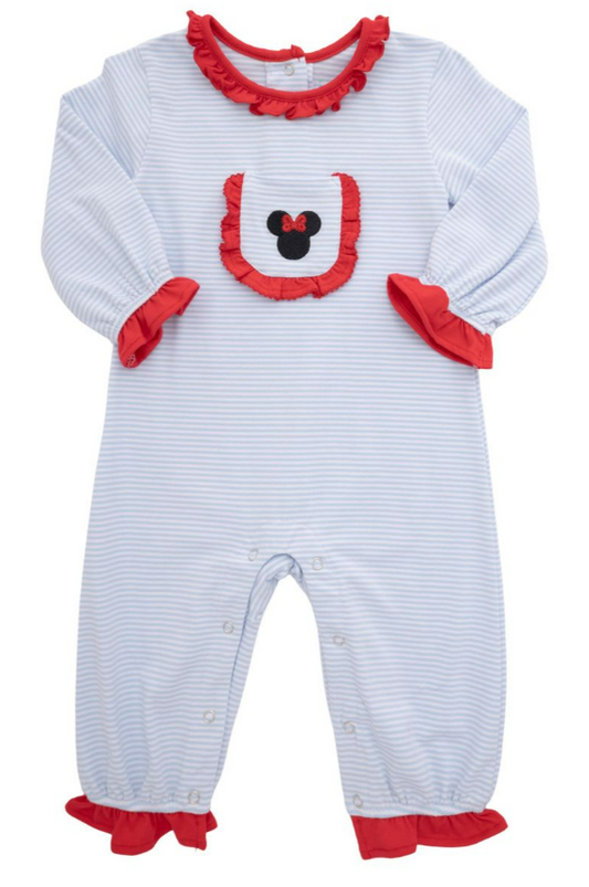 Mouse Ruffle Romper Girls