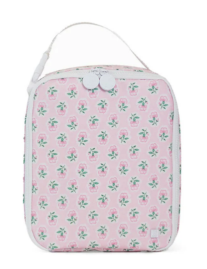Petite Fleur Pink- Insulated Lunch Bag
