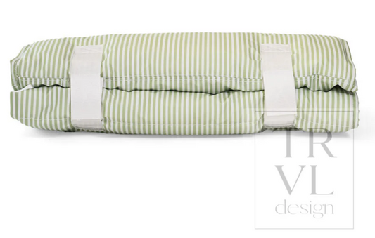 Pimlico Stripe Sage- NAP MAT -Rest Up!
