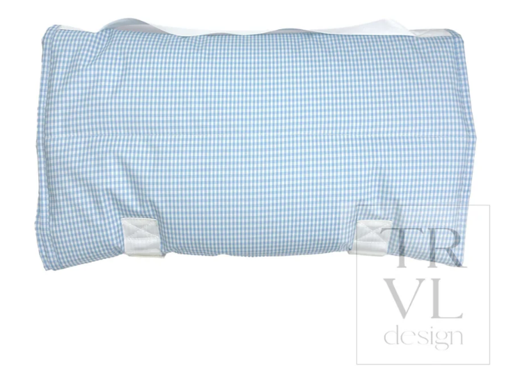 Gingham Mist- NAP MAT -Rest Up!