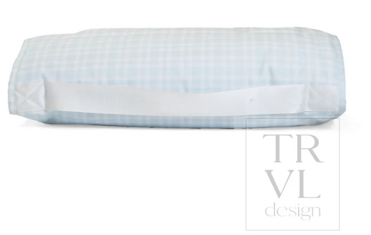 Plaid Blue- NAP MAT -Rest Up!