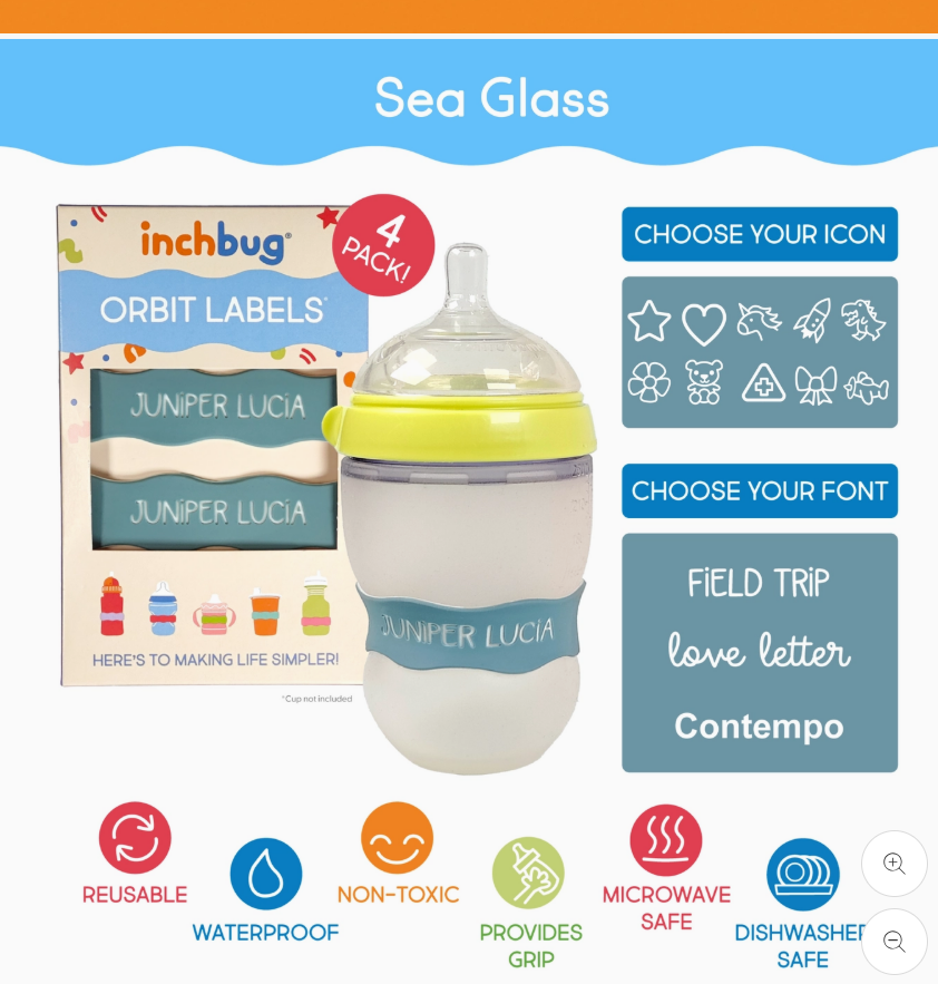 Silicone Cup Labels