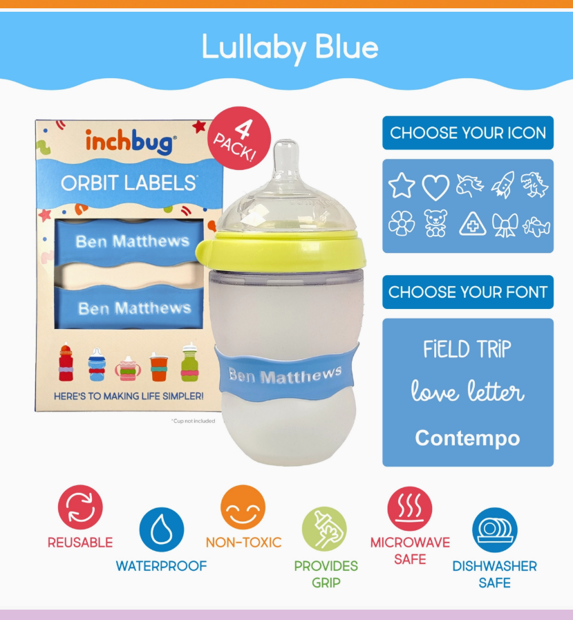 Silicone Cup Labels