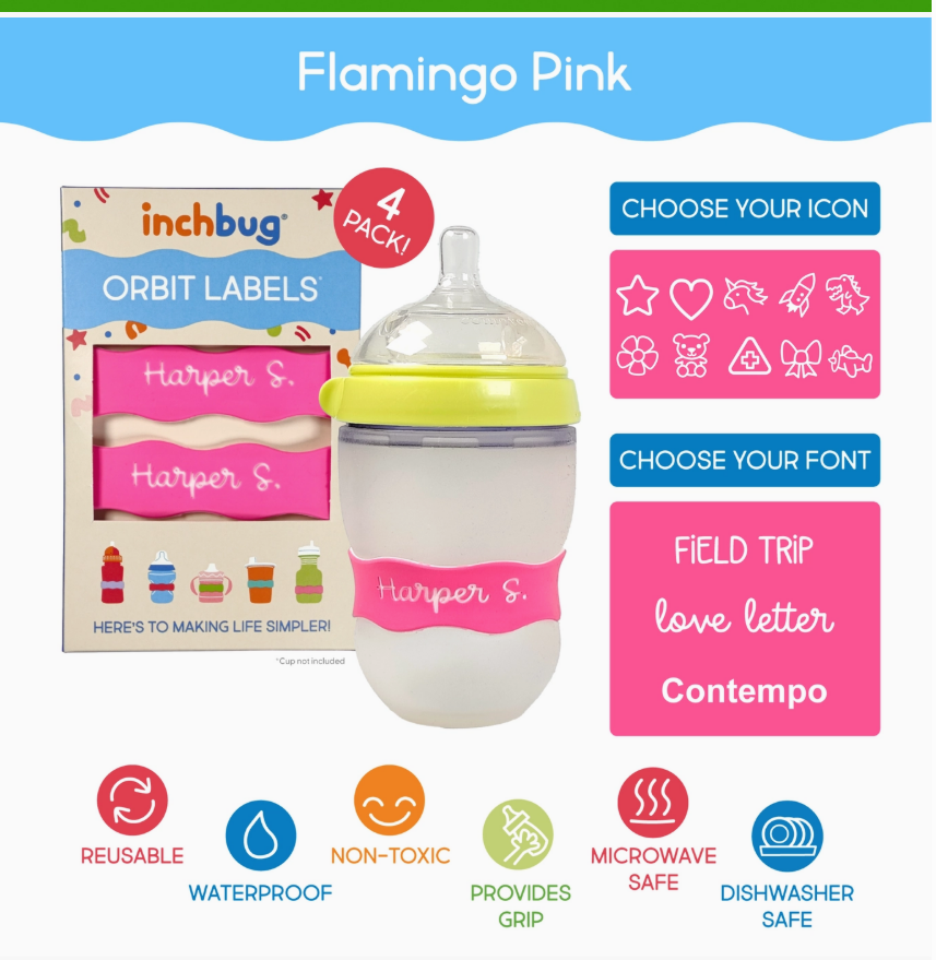 Silicone Cup Labels