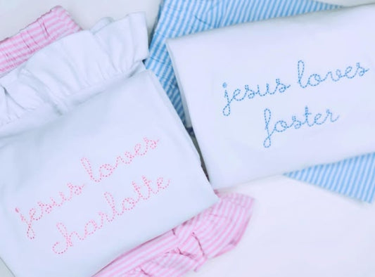 Jesus Loves Me Custom Tees