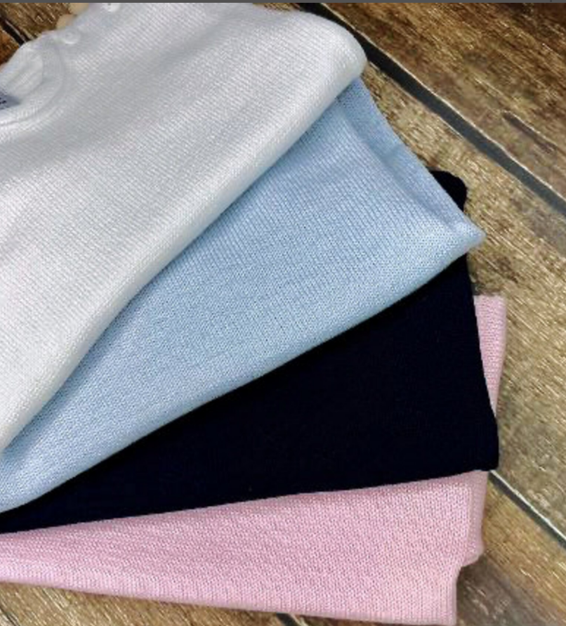 Solid Roll Neck Sweaters