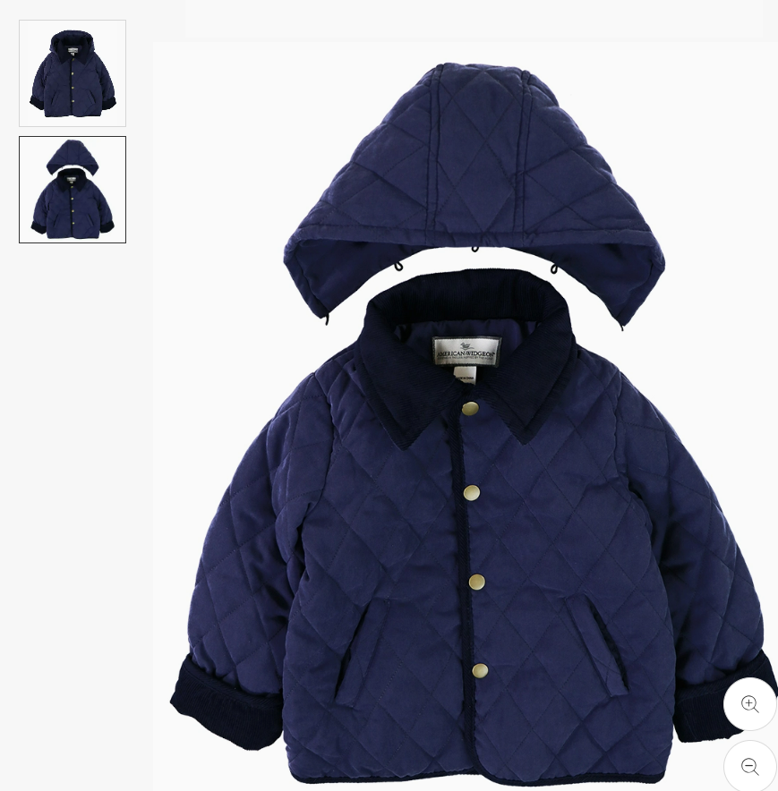 Barn Jacket Quilted with Faux Fur Lining